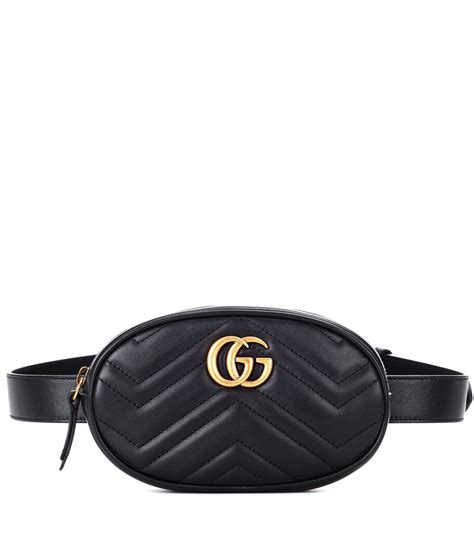 gucci belt bag images|Gucci black leather belt bag.